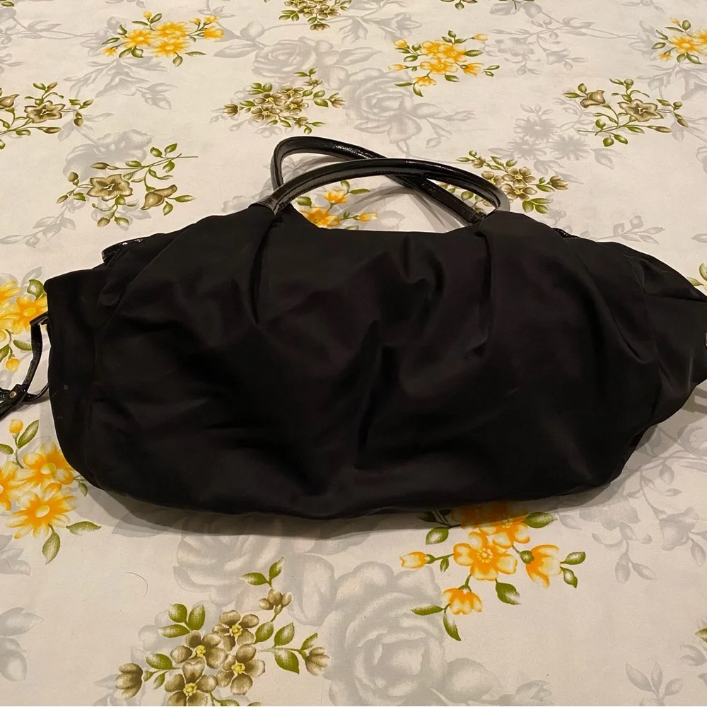 Kate Spade Black Stevie Diaper Bag